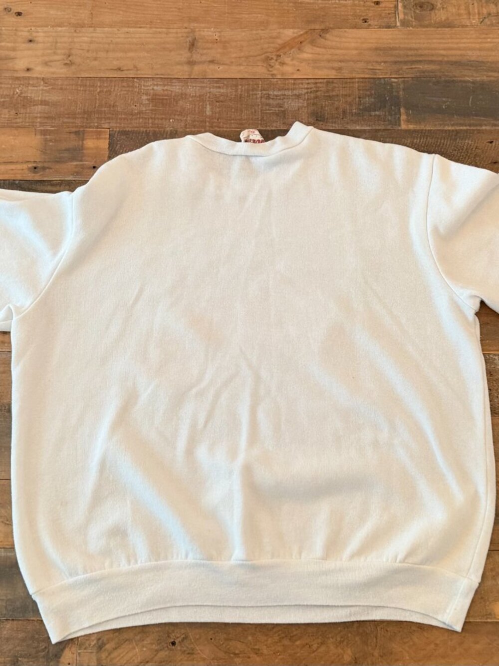 1989 Vintage Fsu Seminoles Sugar Bowl Crewneck Nutmeg Mills Men's Size Xl White View 2